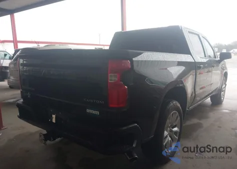 2020 Chevrolet Silverado 1500 2Wd Short Bed Custom из США, поврежденный, VIN 3GCPWBEH3LG130930